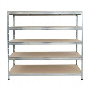 Verzinktes Metallregal Rivet DTD 252x180x45 cm mit 5 Ebenen