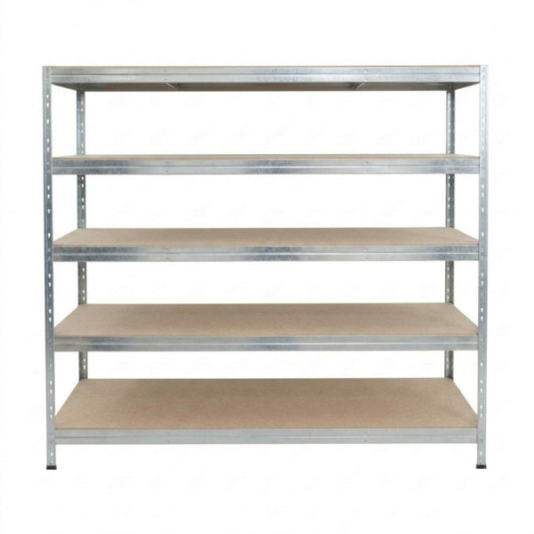 Verzinktes Metallregal Rivet DTD 252x180x45 cm mit 5 Ebenen