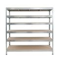 Verzinktes Metallregal Rivet DTD 252x180x45 cm mit 6 Ebenen