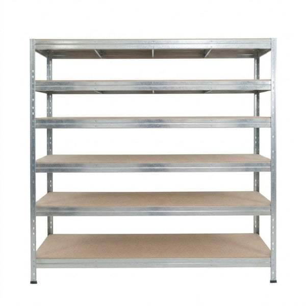 Verzinktes Metallregal Rivet DTD 252x180x45 cm mit 6 Ebenen