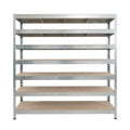 Verzinktes Metallregal Rivet DTD 252x180x45 cm mit 7 Ebenen