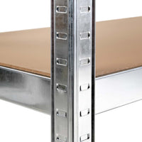 2x Schwerlastregal 180x90x40cm, 5 HDF-Platten, verzinkt