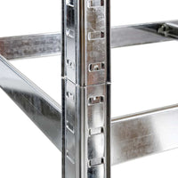 2x Schwerlastregal 180x90x40cm, 5 HDF-Platten, verzinkt