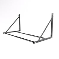 Portaequipajes para neumaticos para 4 neumaticos 71x131 6x71cm montaje en la pared negro