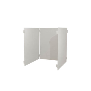 Uchwyt ścienny 40x40 mm do metalowych półek i systemów przechowywania